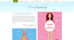 Desktop Screenshot of daria-snadowsky.com